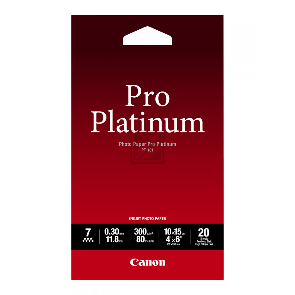 Canon Fotopapier 20 Blatt 10 x 15 cm 300 g/m² (2768B013)