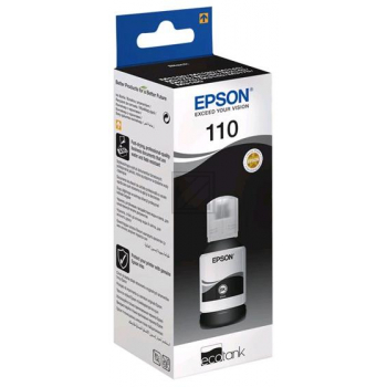 Epson Tintenflasche schwarz HC (C13T03P14A, 110)