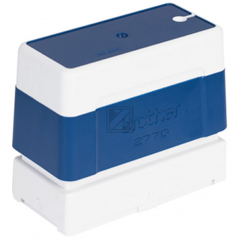 Brother Stempelautomat inklusive Stempelplatte 6 x blau (PR-2770E6P)