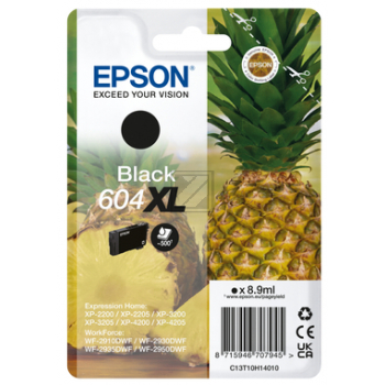 Epson Tintenpatrone schwarz HC (C13T10H14020, 604XL)