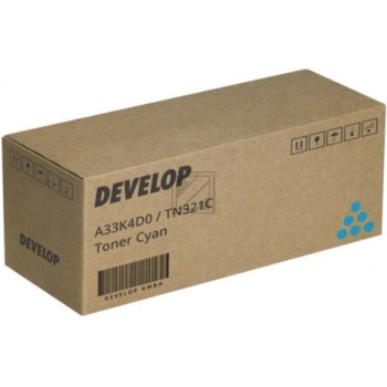 Develop Toner-Kit cyan (A33K4D0, TN-321C)