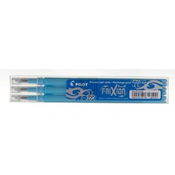 PILOT Mine FriXion Refill BLSFR7LB hellblau, 3er Set