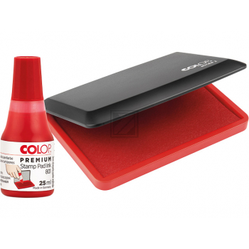 COLOP STEMPELKISSEN MICRO 2 ROT