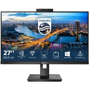 Philips B Line 275B1H - LED-Monitor - 68.6 cm (27") - 2560 x 1440 QHD - IPS - 300 cd/m² - 1000:1 - 4 ms - HDMI, DVI-D, DisplayPort - Lautsprecher - Black Texture
