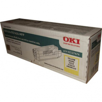 OKI Toner-Kit gelb (42127474)