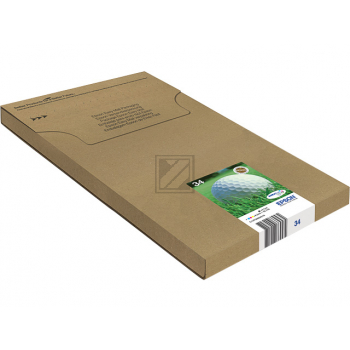 Epson Tintenpatrone (EasyMail) gelb, magenta, schwarz, cyan (C13T34664510, T3466)