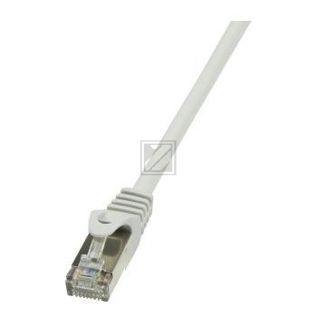 Logilink Patchkabel 0,5 m (Cat. 5e, SF/UTP) grau