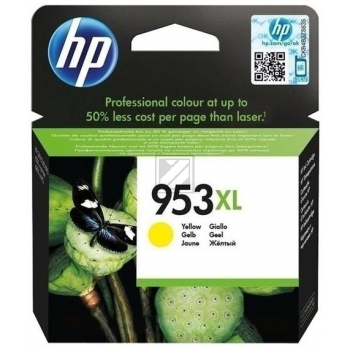 HP Tintenpatrone gelb HC (F6U18AE#301, 953XL)