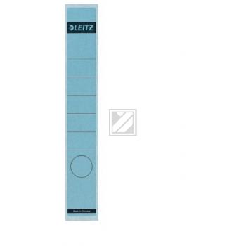 Leitz Rückenschilder blau Inh.10 39 x 285 mm selbstklebend