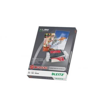 LEITZ Folie 175my A4 74830000 glossy 100 Stück