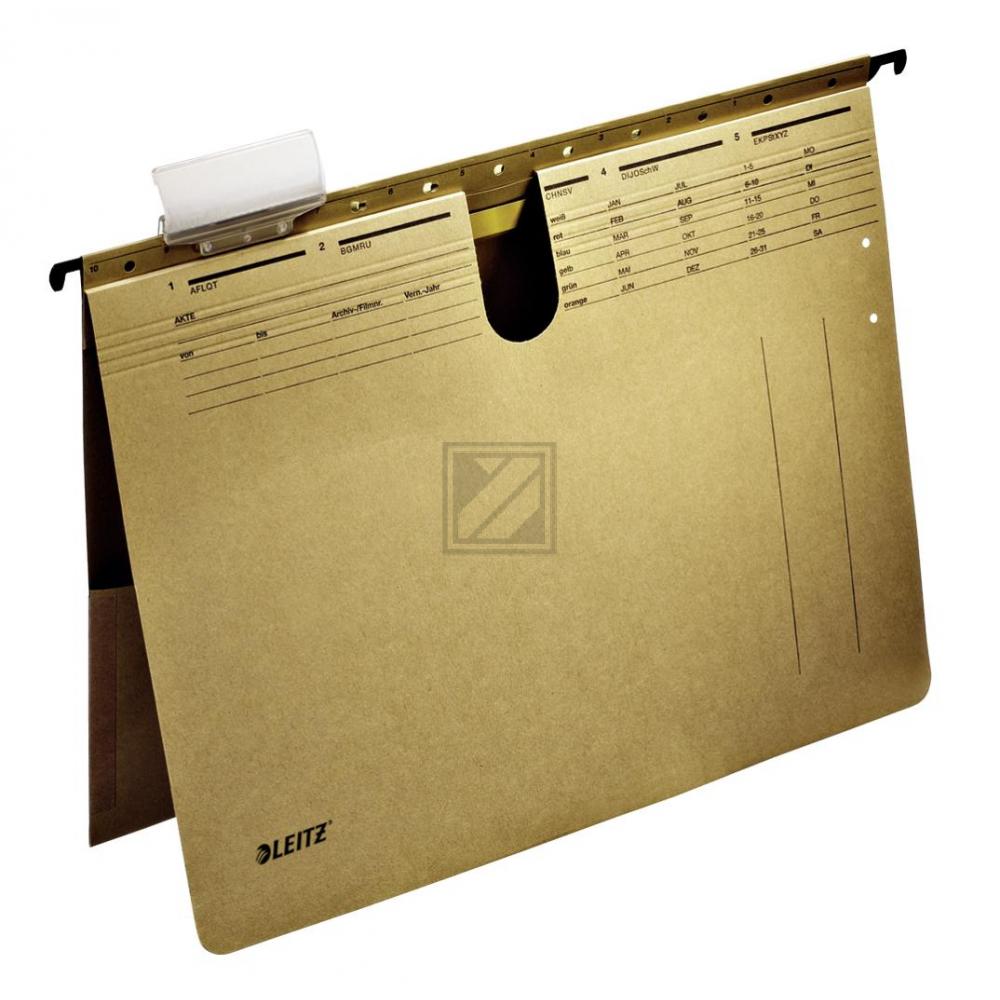 Leitz Hängehefter Alpha A4 braun 250 g/qm