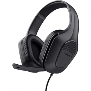 TRUST GXT415 ZIROX GAMING HEADSET 24990 mit Kabel Mikrofon schwarz