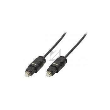 LogiLink Toslink Kabel optisches Audiokabel 10 m