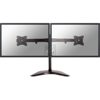NEWSTAR MONITOR TISCHHALTERUNG SCHWARZ NM-D335DBLACK doppel 10-27 16kg