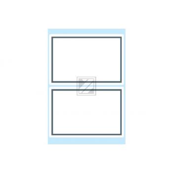 HERMA Heftschilder 55×82mm 5715 Rand grau, liniert 12 Stück