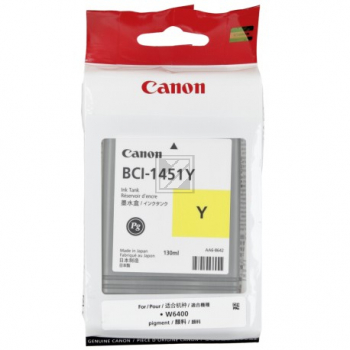 Canon Tintenpatrone gelb (0173B001, BCI-1451Y)