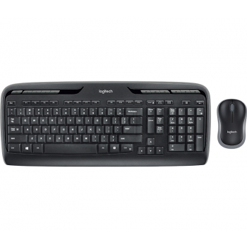 LOGITECH MK330 Wireless Combo 2.4GHZ - BLACK - US INTNL - EER