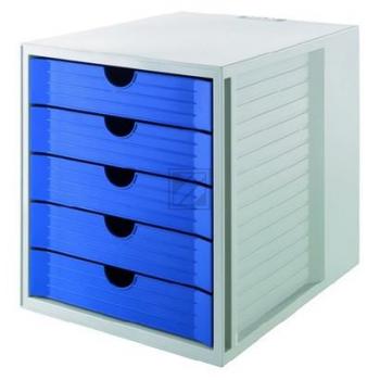 Han Bürobox geschlossen blau 275 x 330 x 320 mm