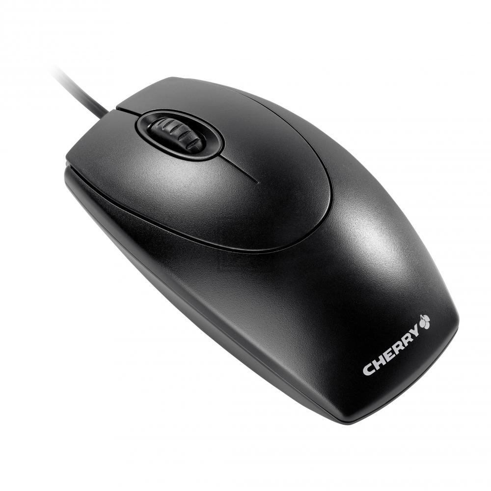 Maus Cherry Wheelmouse Optical schwarz USB/PS/2