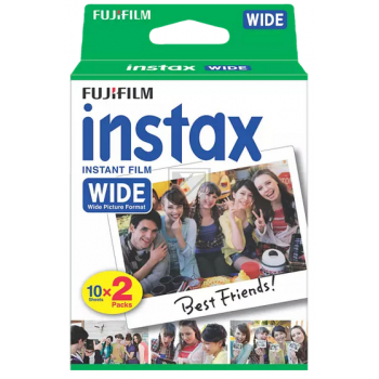 Fujifilm Thermo-Papier-Rolle Instax Wide Film 2 x weiß (16385995)