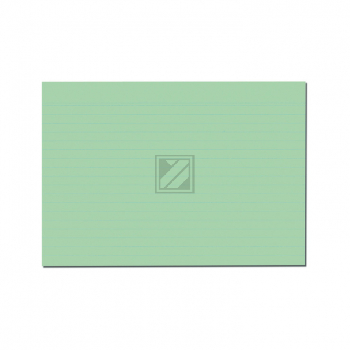 Herlitz Karteikarten A5 grün liniert Inh.100 (01150556)