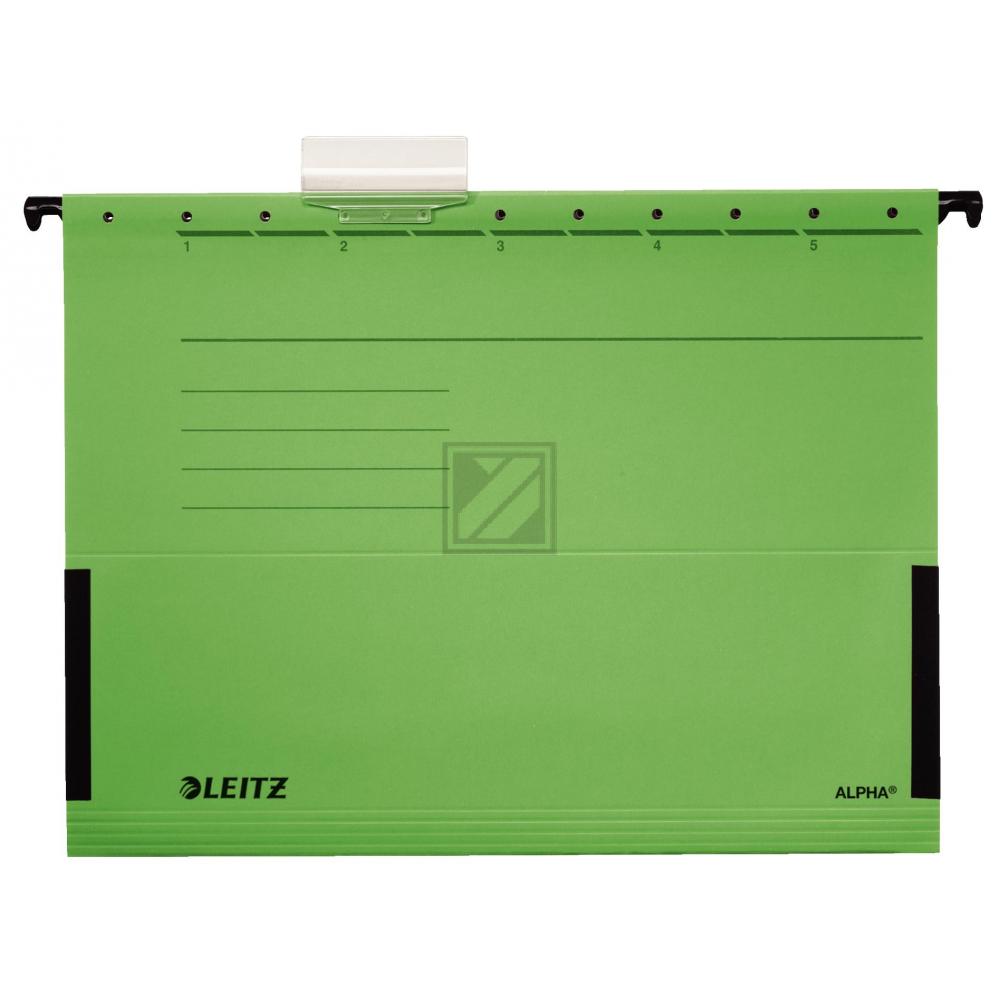 Leitz Hängetasche Alpha A4 grün Inh.5 250 g/qm