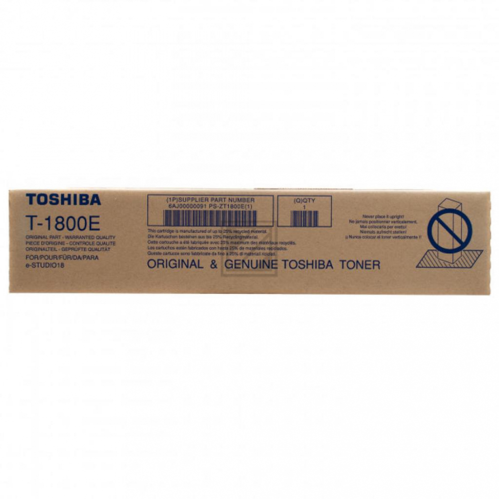 Toshiba Toner-Kit schwarz HC (6AJ00000091, T-1800E)