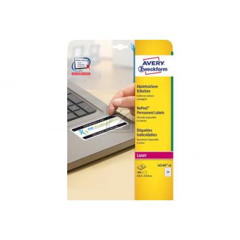 AVERY ZW. Etiketten 63,5×33,9mm L6146-20 non perm. 480 Stück
