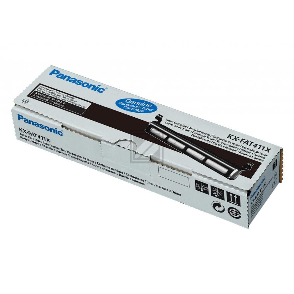 Panasonic Toner-Kit schwarz (KX-FAT411)
