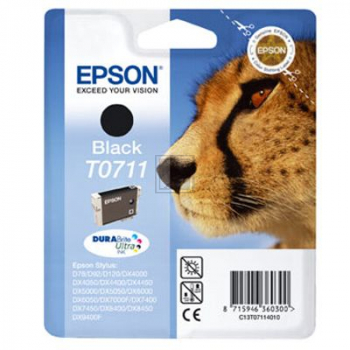 Epson Tintenpatrone schwarz (C13T07114022, T0711)