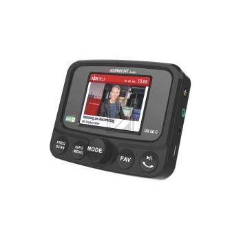 Albrecht DR 56 C DAB+ Autoradio-Tuner mit Farbdisplay und DLS