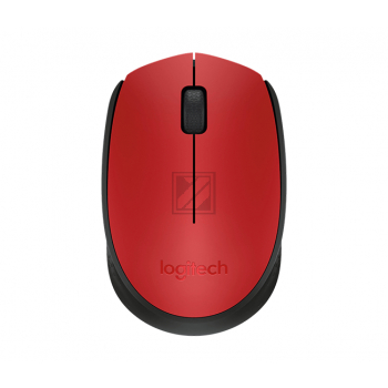 Logitech Wireless Mouse M171 -RED-EMEA (910-004641)
