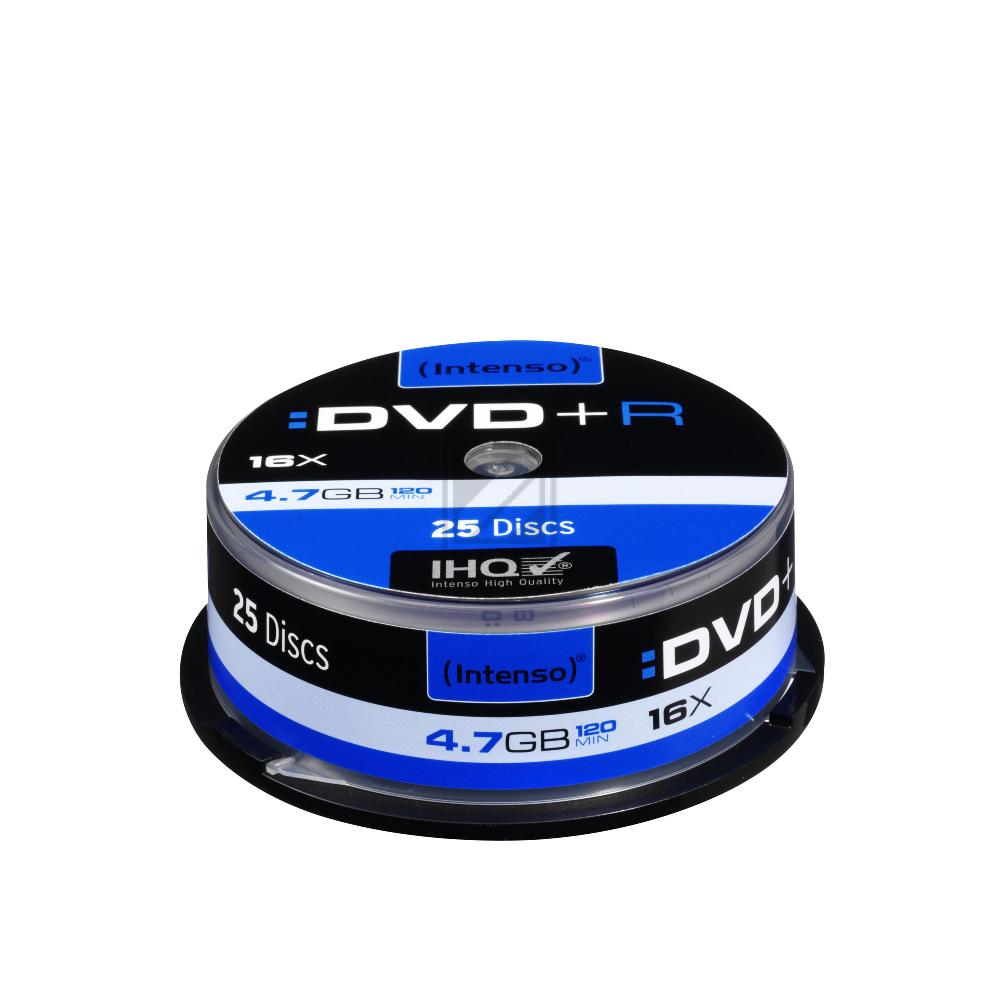 INTENSO DVD+R 4.7GB 16x (25) CB 4111154 Cake Box