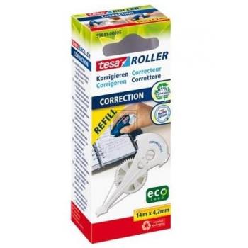 Tesa Nachfüllkassette Eco Logo 4,2 mm x 14 m für Korrekturroller