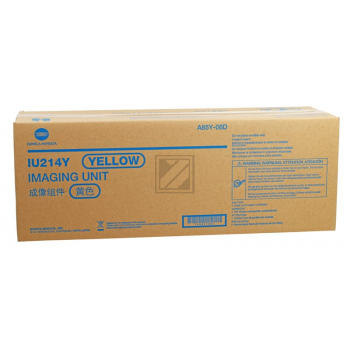 Konica Minolta Fotoleitertrommel gelb (A85Y08D, IU-214Y)