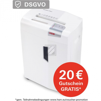 HSM SHREDSTAR X12 PRO AKTENVERNICHTER 1033121 Partikelschnitt 2x15mm P5 12Blt