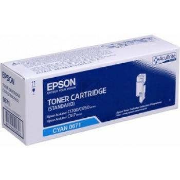 Epson Toner-Kartusche cyan (C13S050671, 0671)