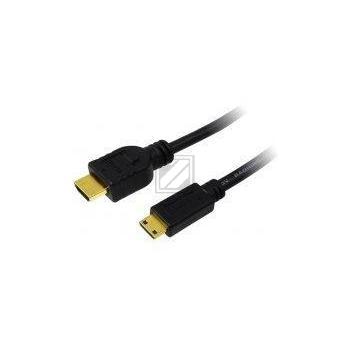 LogiLink Kabel HDMI auf HDMI Mini High Speed w.E.  2,00 Meter