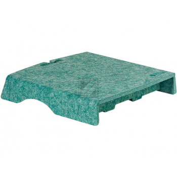 BNEQR50CGRN BAKKER MONITORSTAENDER Q-riser 50 Circular gruen