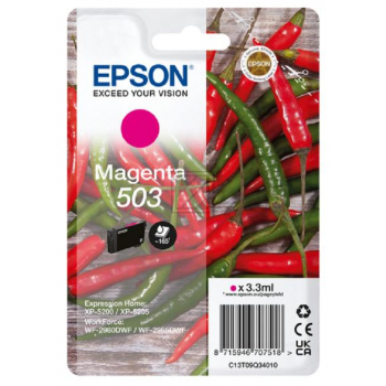 Epson Tintenpatrone magenta SC (C13T09Q34020, 503)