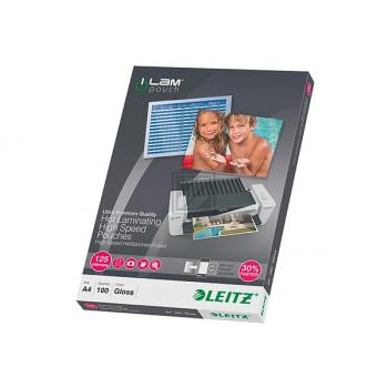 LEITZ Laminierfolie A4 74300002 125my 100 Stück