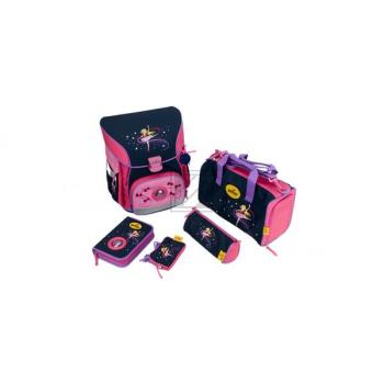 DERDIEDAS Schulrucksack-Set 36x37x25,5cm 404-54 Ballerina 5-teilig