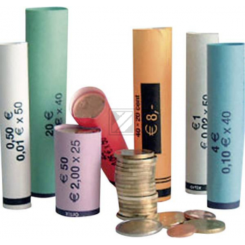 OLYMPIA PAPIER-MUENZHUELSEN (10) CC202 3701 farbig