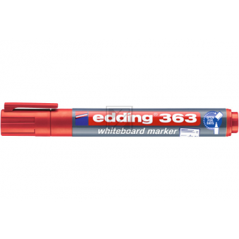 edding 363 Whiteboardmarker rot Keilspitze 1-5 mm (4-363002)