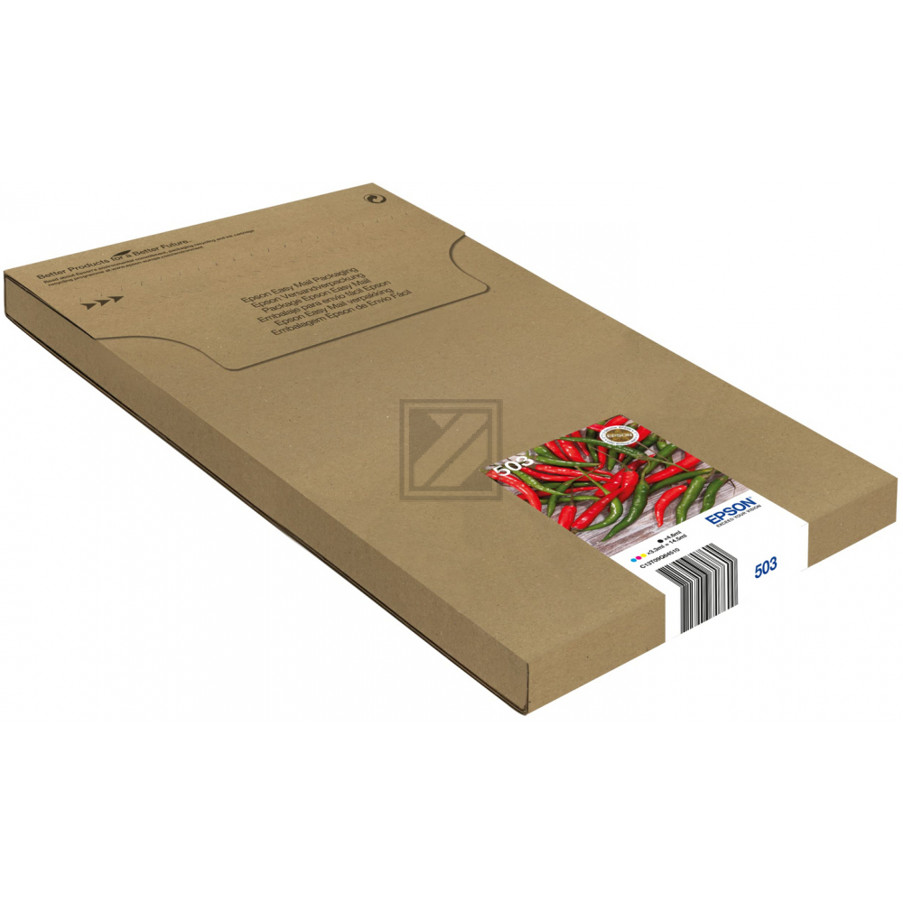 Epson Tintenpatrone (EasyMail) gelb, magenta, schwarz, cyan SC (C13T09Q64510, 503)