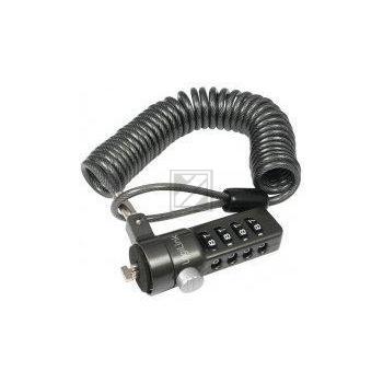 LogiLink Notebook Diebstahlsicherung mit Zahlenschloss, schwarz