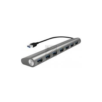 LogiLink USB 3.0 Hub, 7-Ports, Aluminium