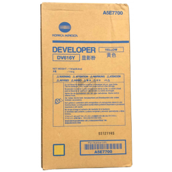 Konica Minolta Entwickler gelb (A5E7700, DV-616Y)