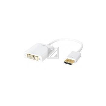 LogiLink DisplayPort 1.2 auf DVI Adapter (Aktiv)