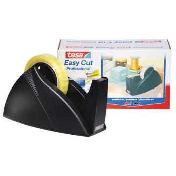 TESA Tischabroller EasyCut Prof. 57422-01 schwarz, für 25mm Rollenbreite